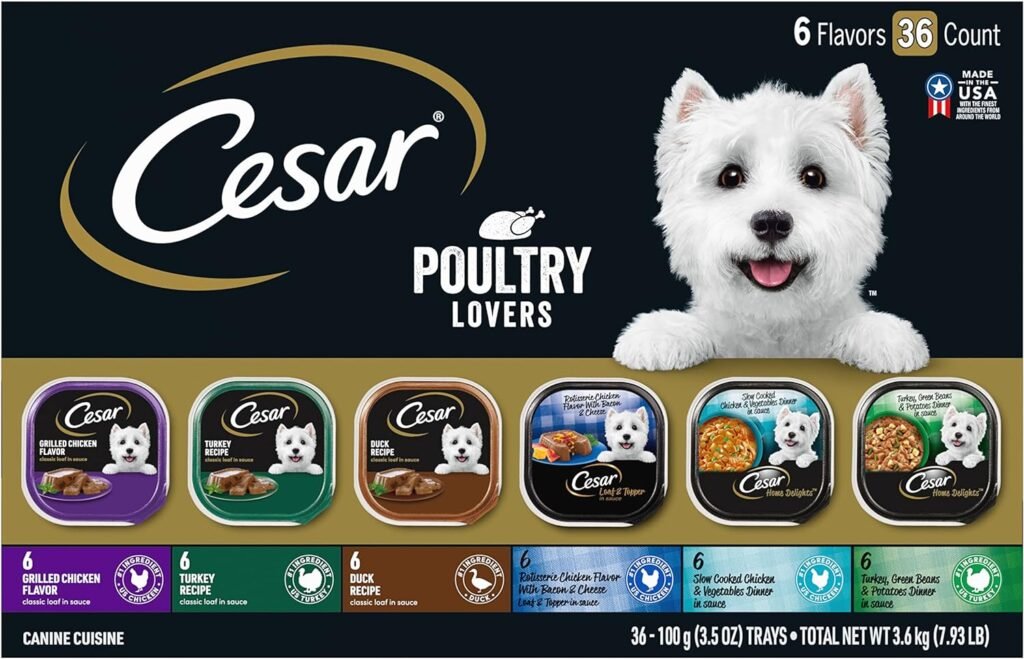 CESAR Adult Wet Dog Food Classic Loaf in Sauce Grilled Chicken