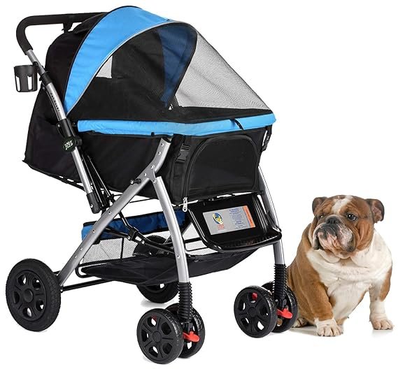 Heavy Duty Dog/Cat/Pet Stroller Travel Carriage