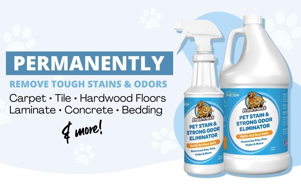 Cat or Dog Pee Stain & Permanent Odor Remover