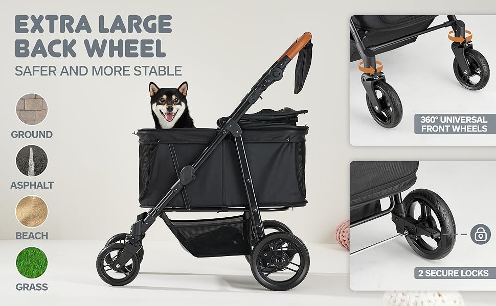 Medium Pet Stroller for Dogs 